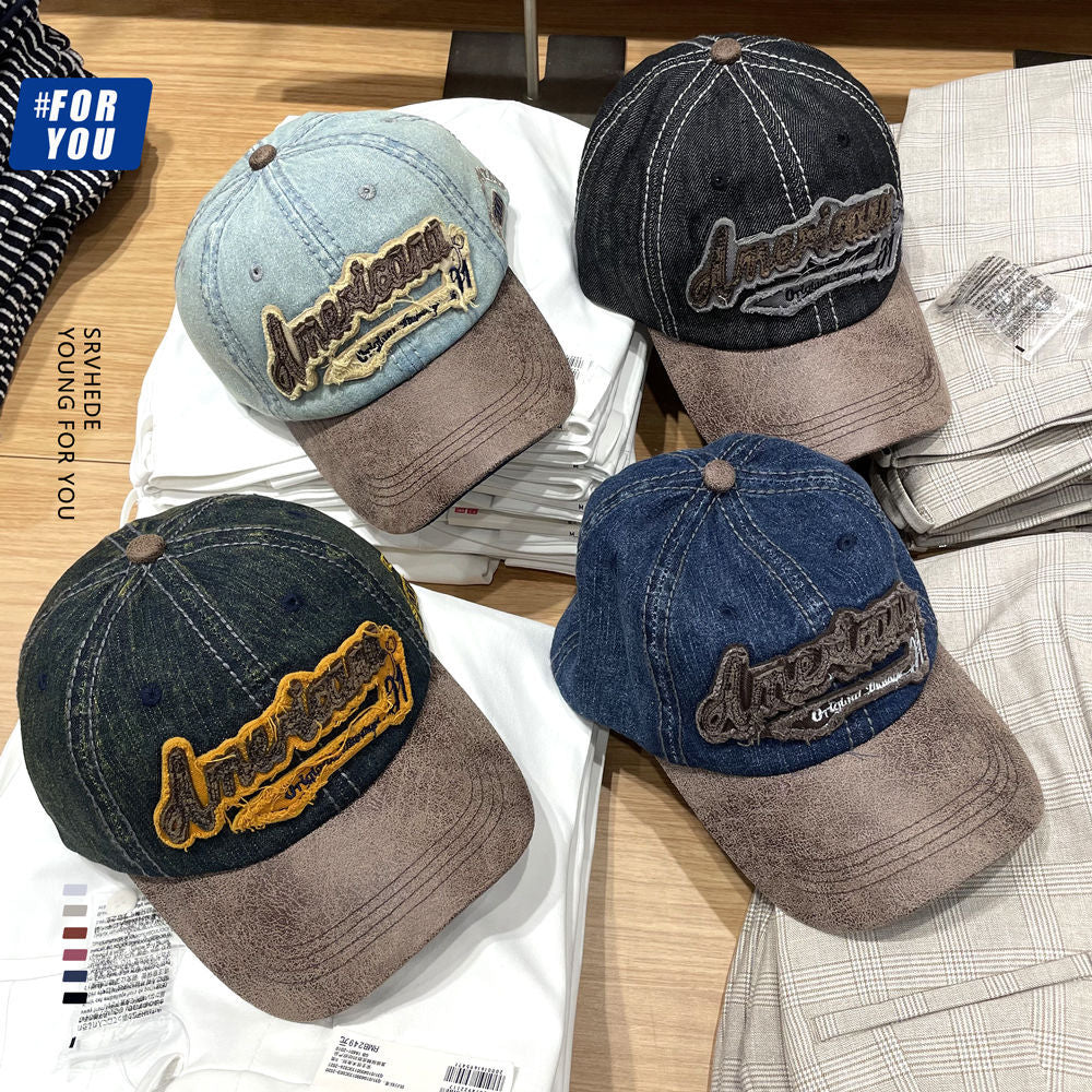 Wholesale Lettering embroidered baseball cap