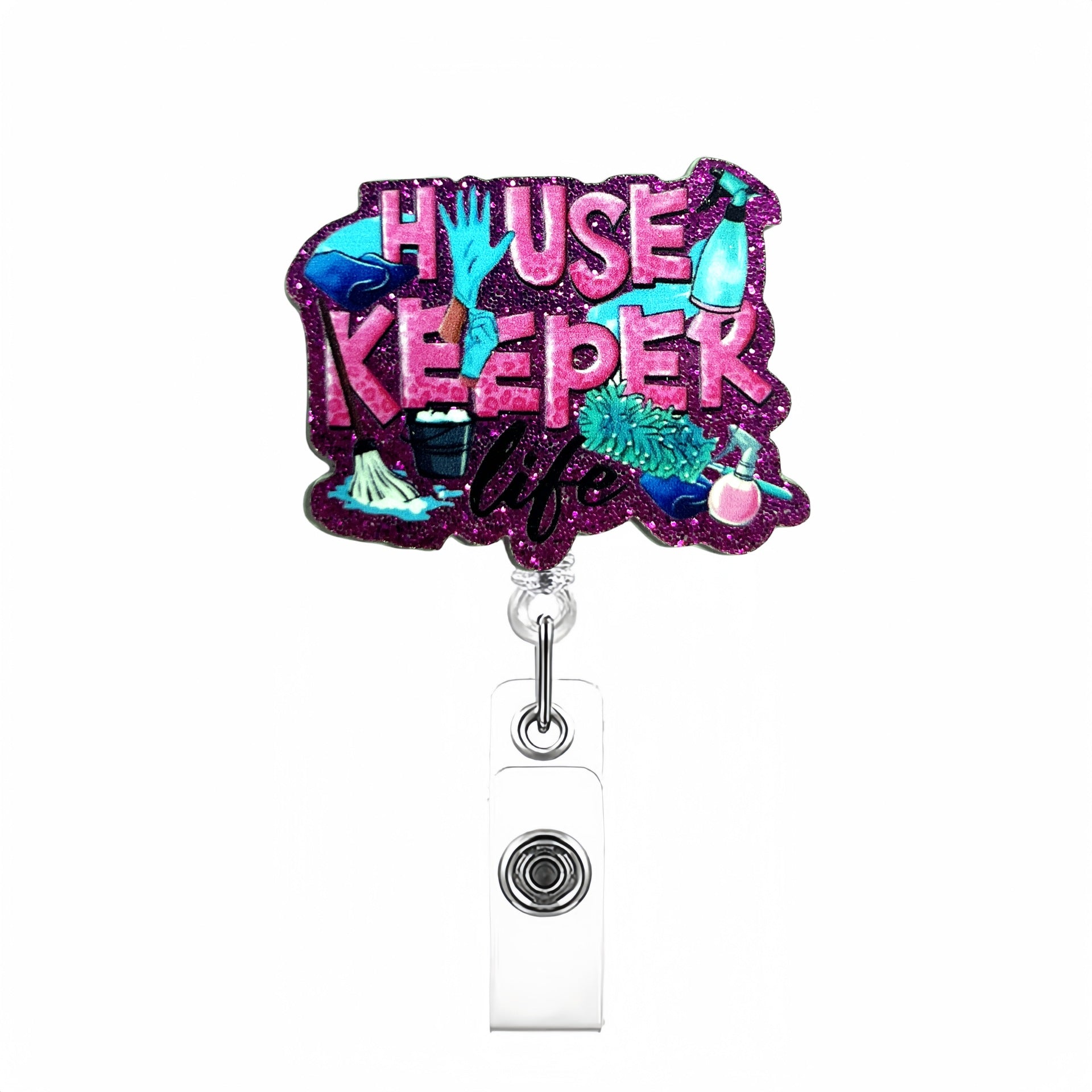 Wholesale Workplace Employees Badge Reels Keychains
