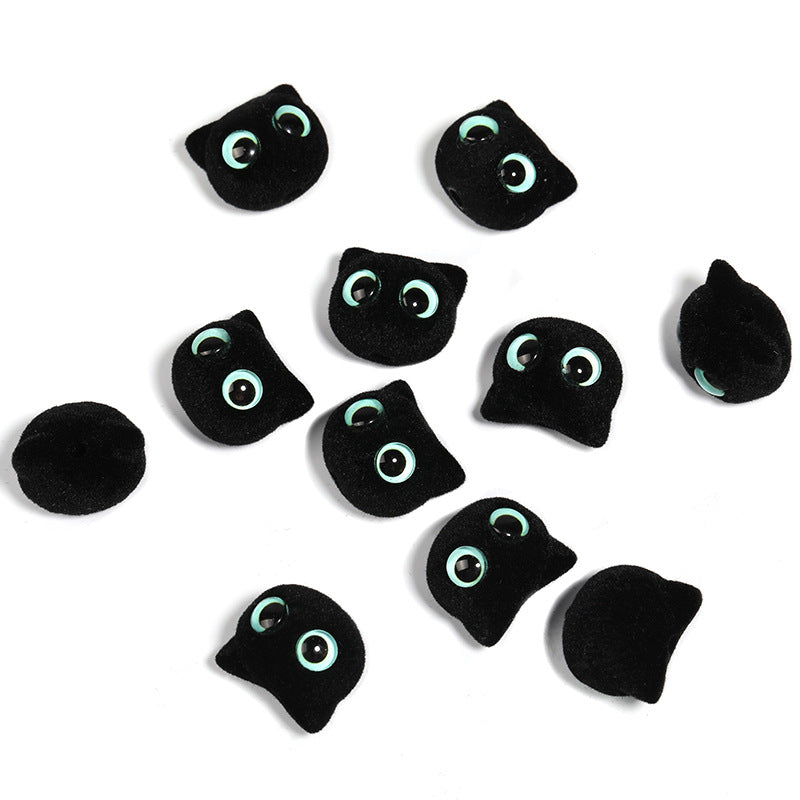Wholesale 20pcs Acrylic Big Eyes Kitten Beadeds Diy Accessories ACC-BDS-BLG135