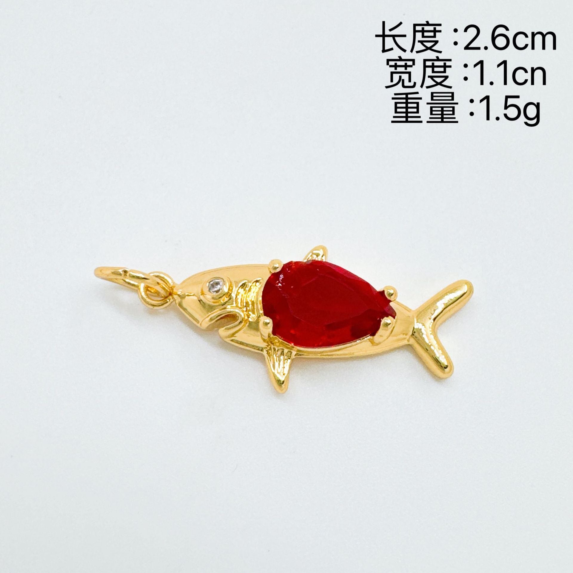 Wholesale Gold Plated Shark Pendant Necklace European Style Fashion Accessory for Women Boutique Resale