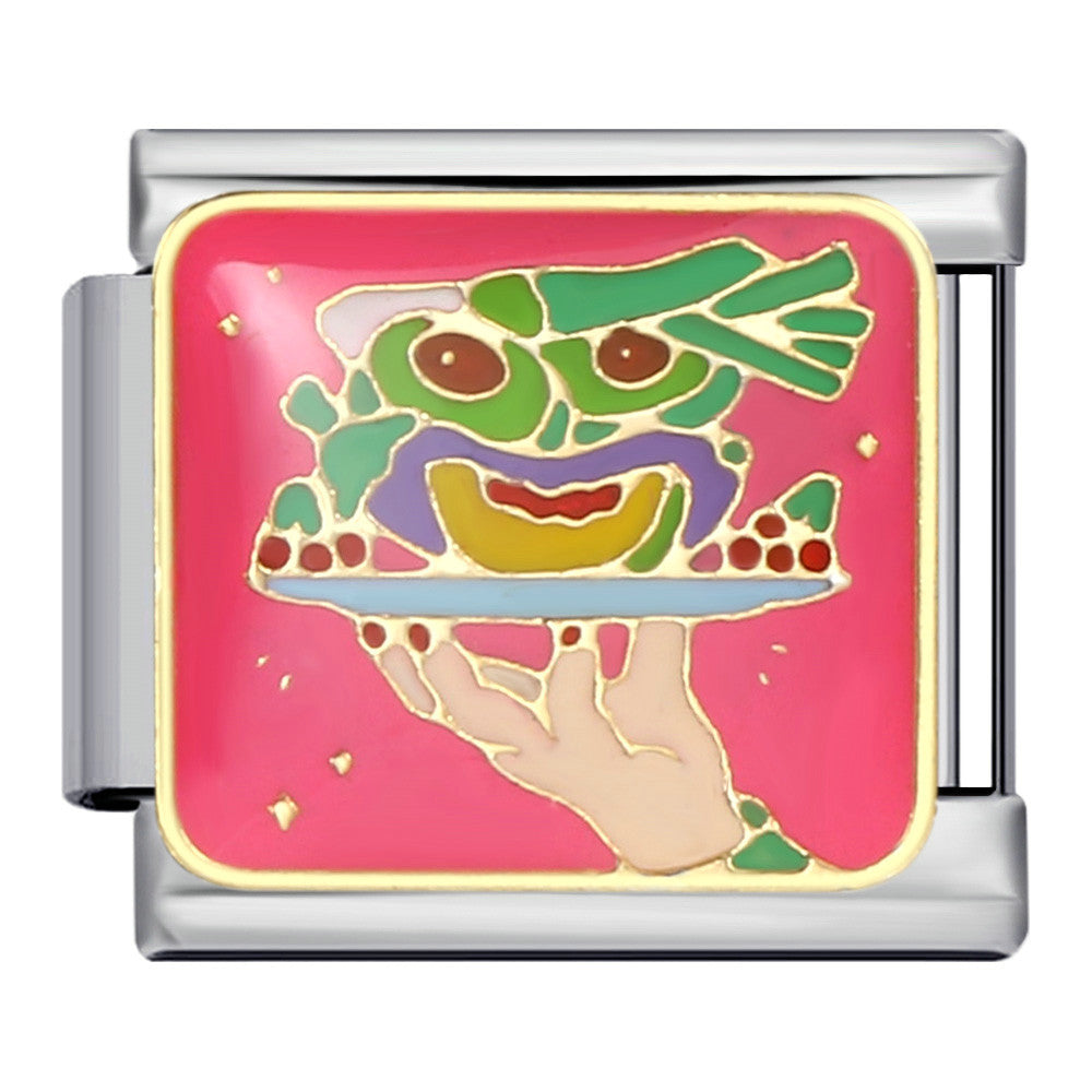 Wholesale Italian Charm Bracelet Cute cartoon character   Stainless Steel Composable Bracelet