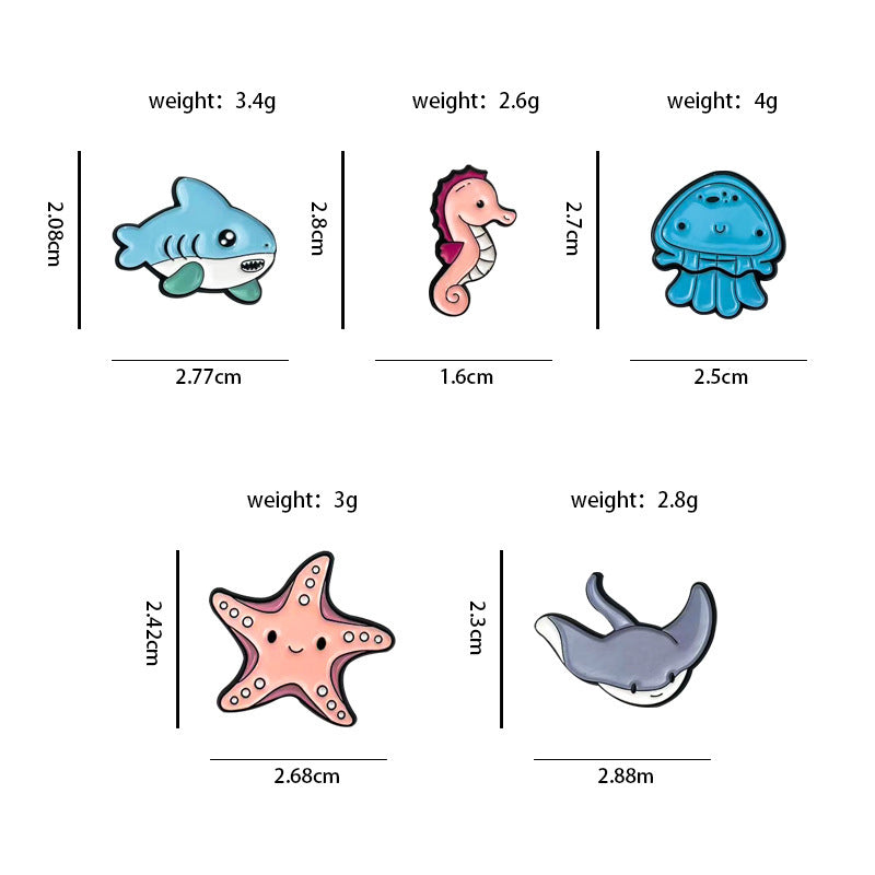 Wholesale  Cute soft cute sweet  alloy brooch