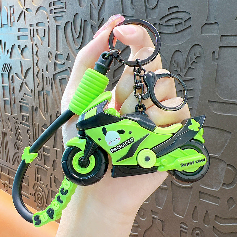 Wholesale Cartoon Motorcycle Keychains Creative Keychain ACCVIP-KC-SJ002