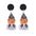 Wholesale Halloween pumpkin cat ghost earrings