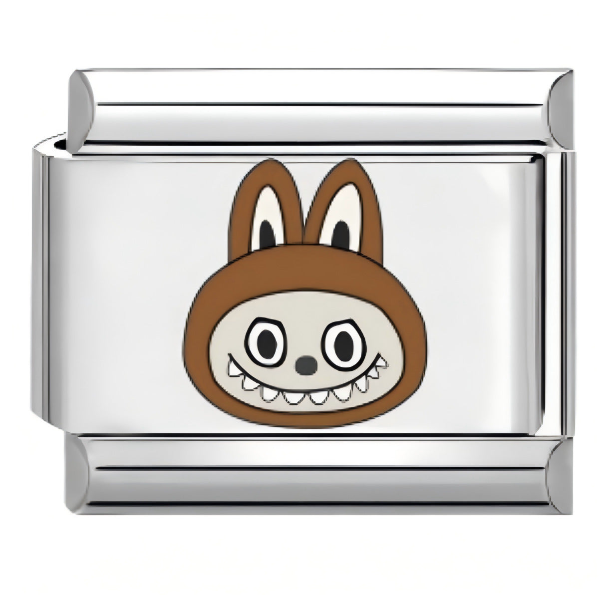 Wholesale 10pcs Italian Charm Bracelet 9mm DIY Splicing Cartoon Cute Stainless Steel Composable Bracelet