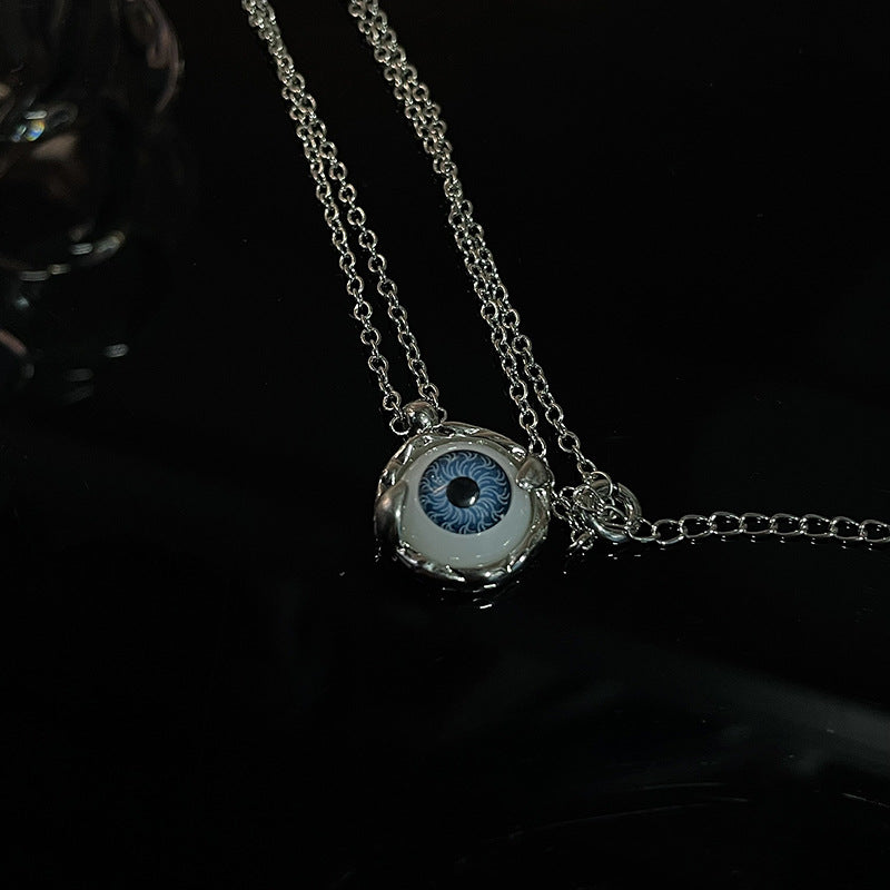 Wholesale Evil Eye Necklace Blue Eyes Clavicle Chains Choker Necklaces ACC-NE-JiuHao001