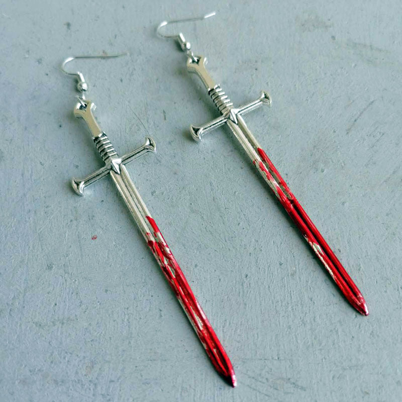 Wholesale Blood alloy  Earrings