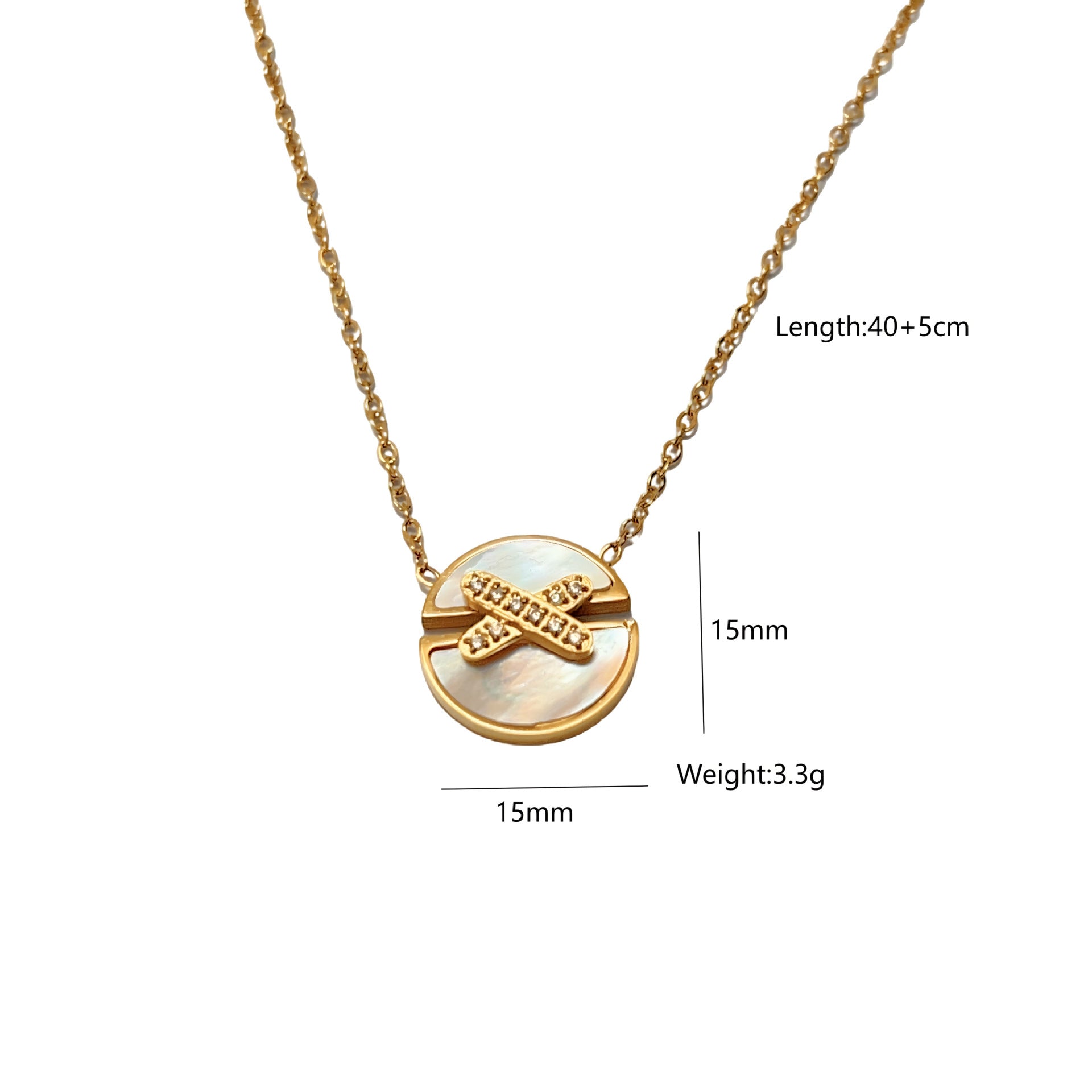 Wholesale Stainless Steel Colorful Natural Stone Beaded Necklace