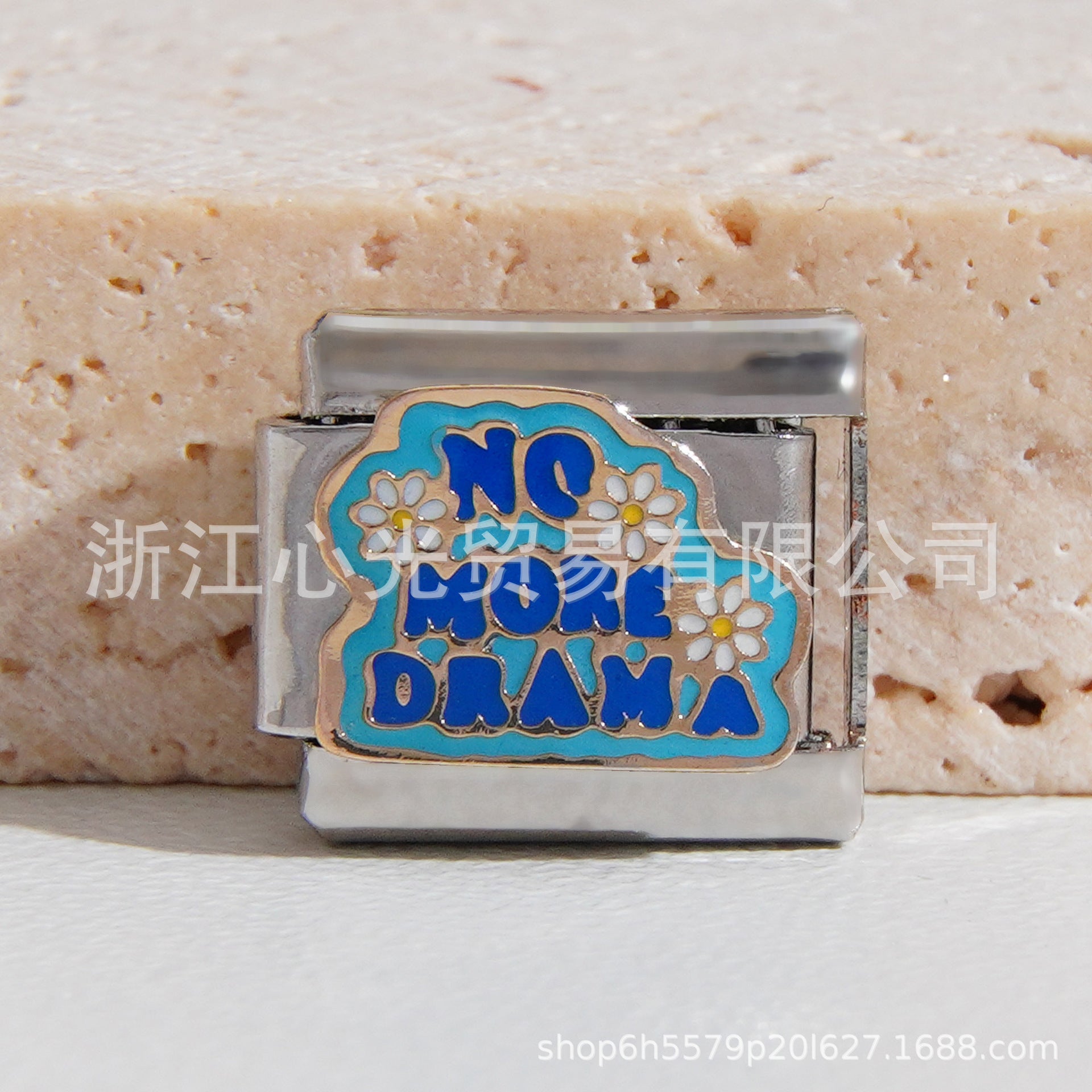 Wholesale Italian Charm Bracelet 9mm DIY Splicing Cute Creative Stainless Steel Composable Bracelet