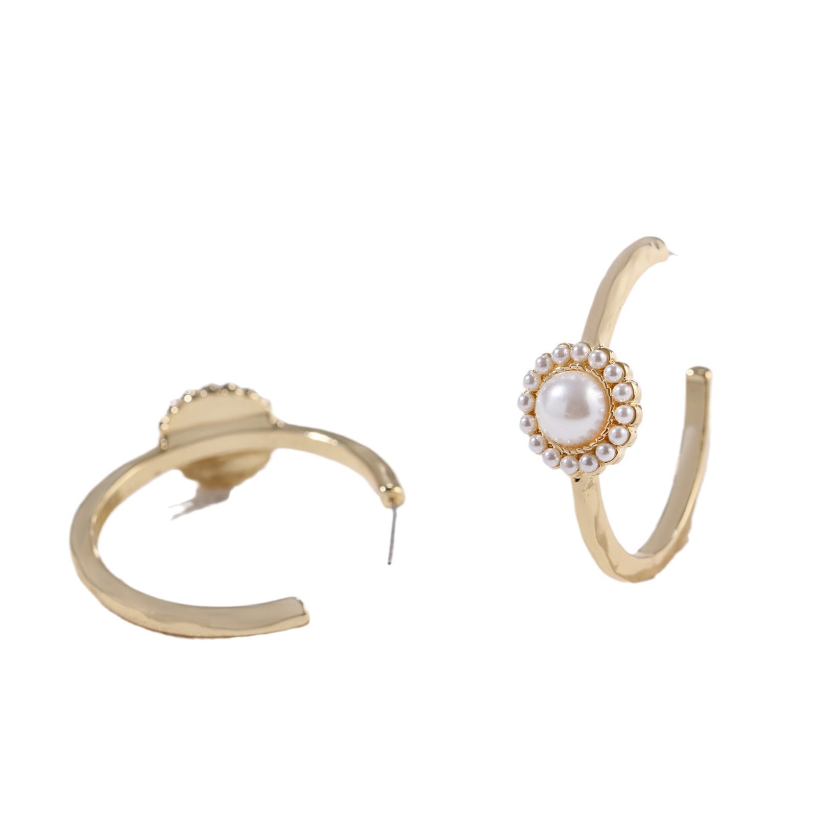 Wholesale  retro flower pearl earrings