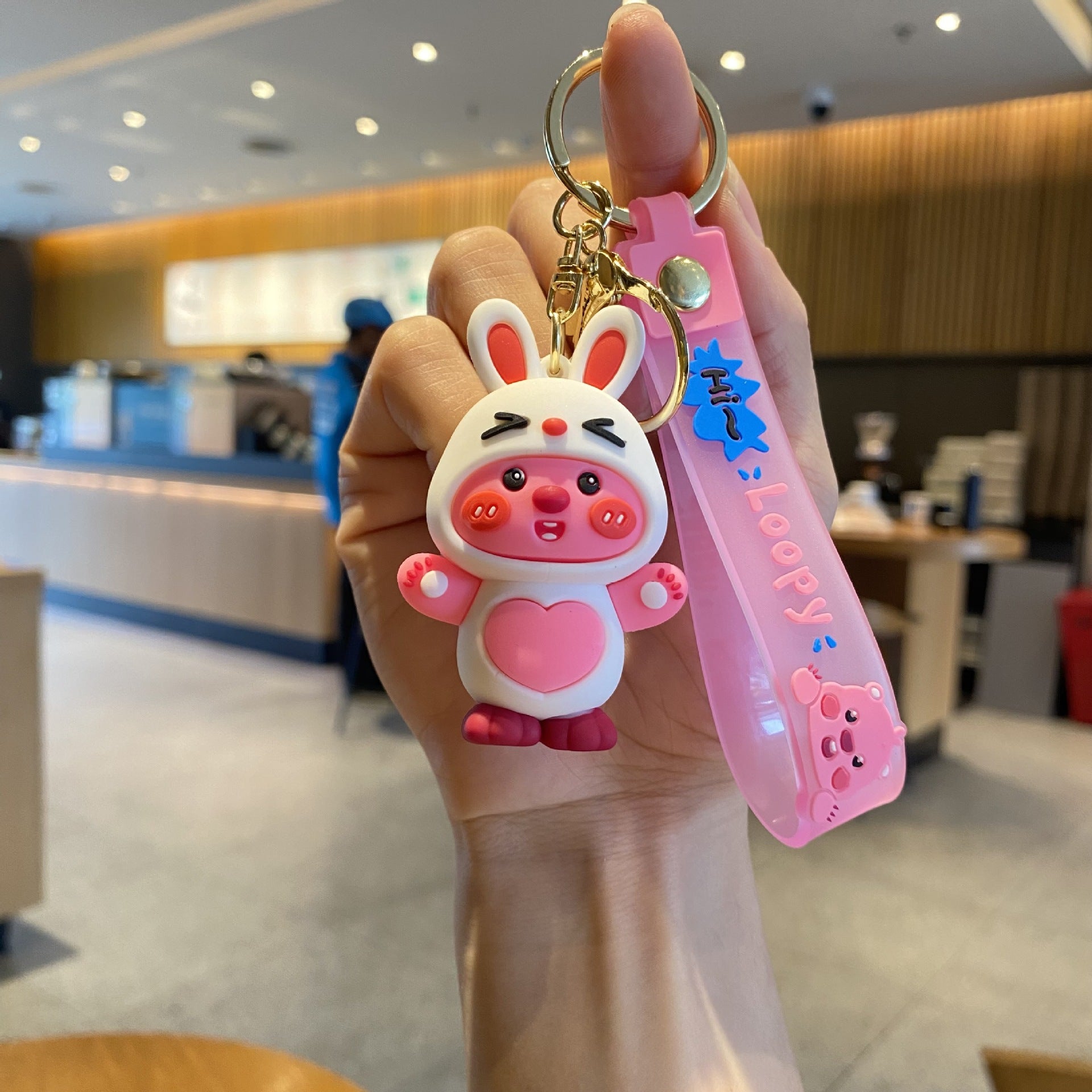 Wholesale Cartoon Cute Silicone Keychains ACC-KC-MingTian005
