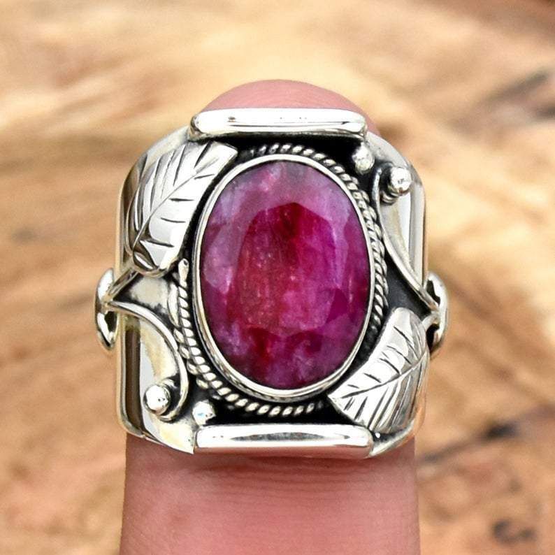 Wholesale Creative Vintage Gemstone Rings