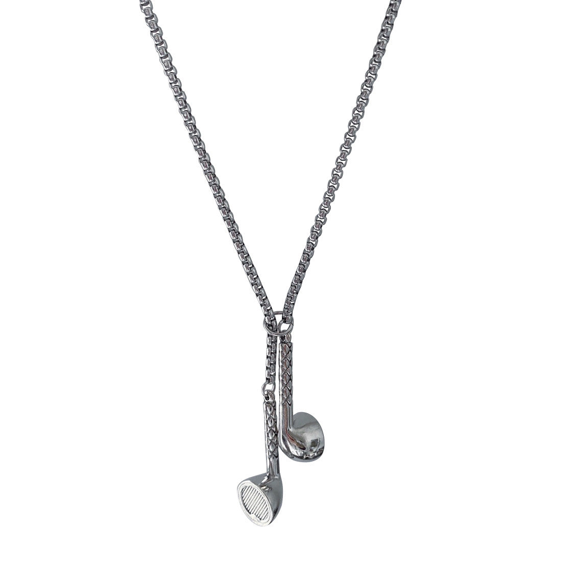 Wholesale Trendy Hip Hop Headphone Pendant Necklace Retro Street Style Alloy Music Jewelry Gift Boutique Resale Accessory