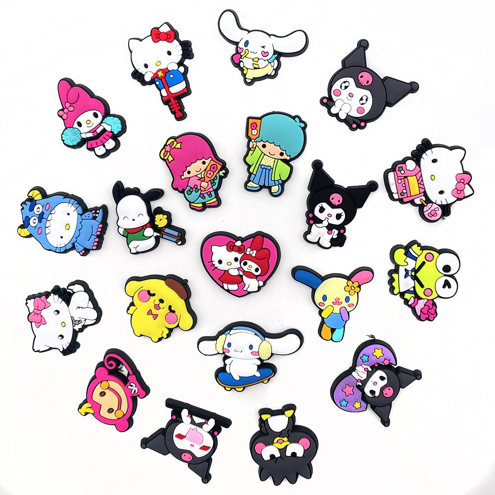 Wholesale 10pcs PVC Cave Shoes Accessories ACCVIP
