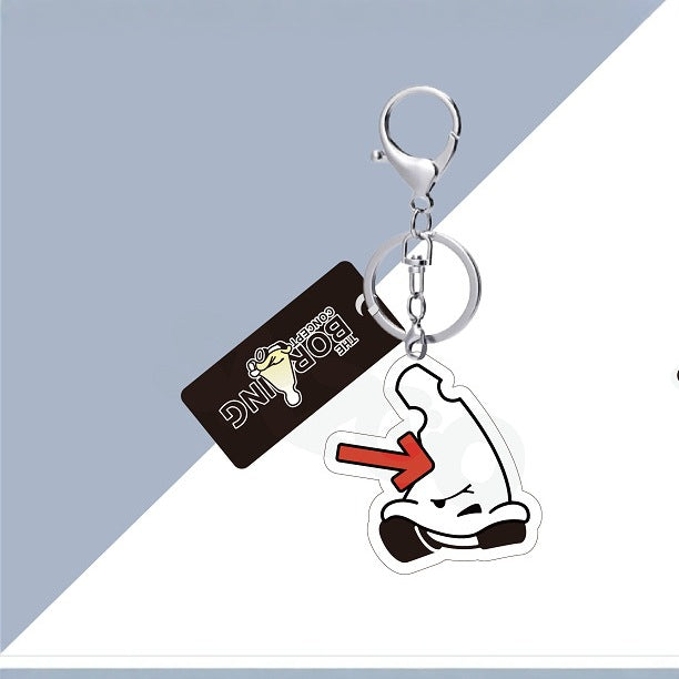 Wholesale Cute cartoon alloy keychain