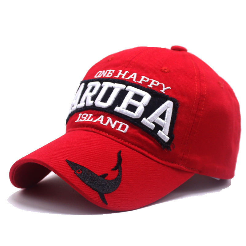 Wholesale Embroidered Letters Fashion Shark Baseball Cap
