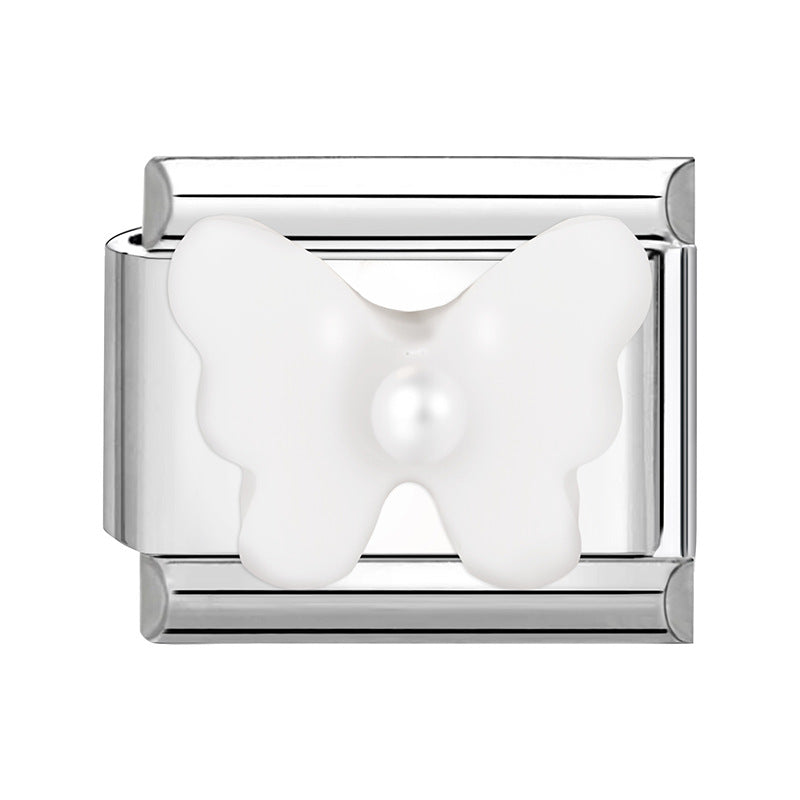 Wholesale  Italian Charm Bracelet 9mm DIY Colorful Personalized Creative Stainless Steel Composable Bracelet