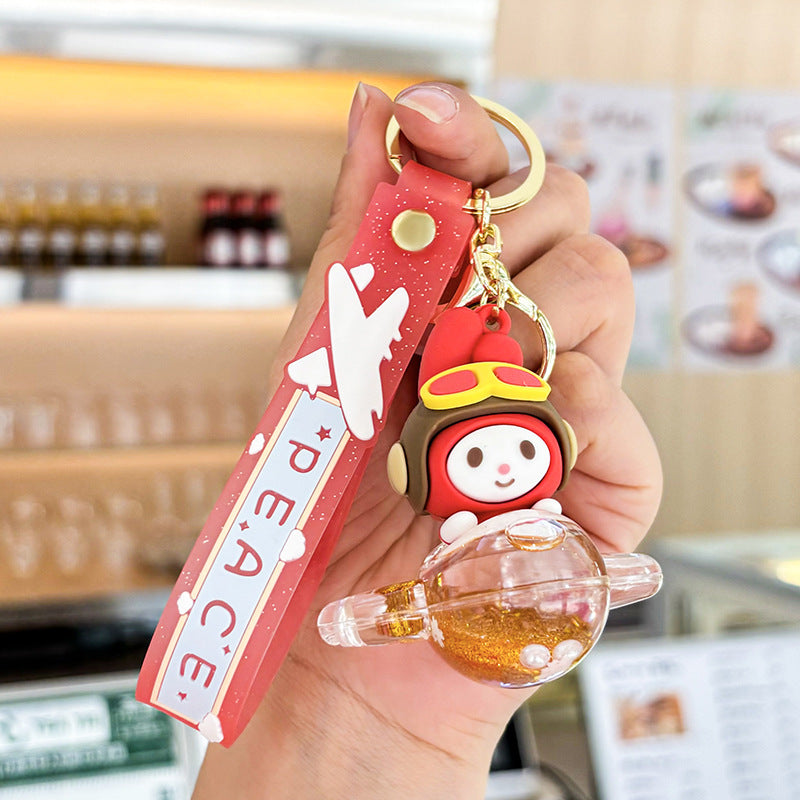 Wholesale Cartoon Cute PVC Soft Keychains ACC-KC-XJY008