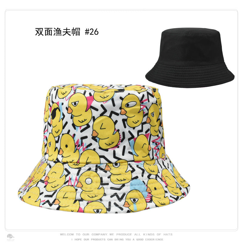 Wholesale Vintage Printed Polyster Bucket Hat ACC-HT-XuP009