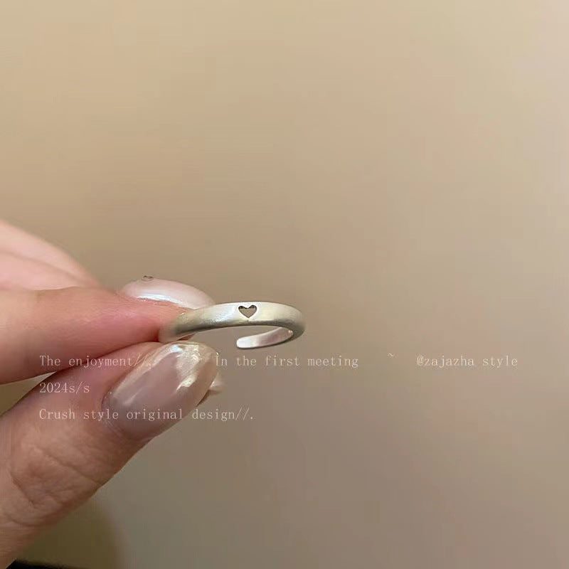 Wholesale silver Love Silk Rings Open Ring