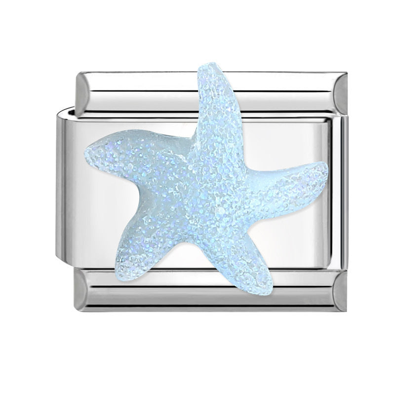 Wholesale Ocean Element Pattern Titanium Steel Bracelet,  Boutique Gift for Everyday Wear