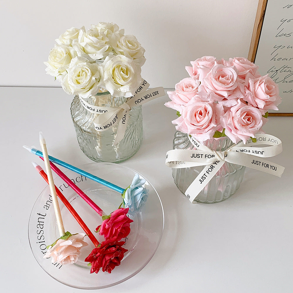 Wholesale  Cute Rose Ball Pen Ballpoint Pen