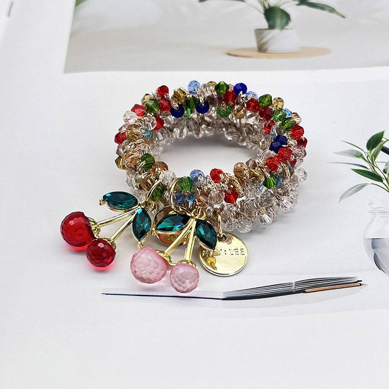 Wholesale Rhinestone Color Crystal Bracelet Dual-purpose  Hair Accessories