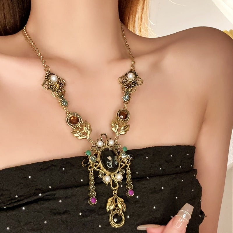 Wholesale  Tassel Necklace  Clavicle Chain