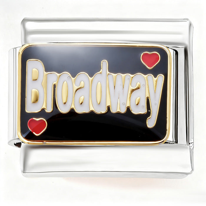 Wholesale Italian Charm Bracelet 9mm DIY  Flower Red Crab Bus Creative Stainless Steel Composable Bracelet