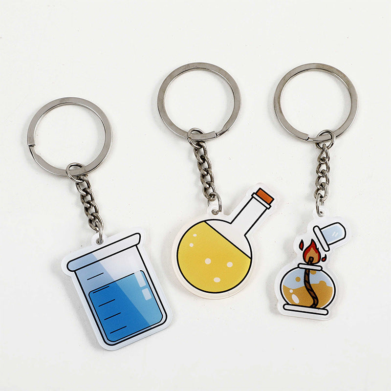 Wholesale chemical element acrylic keychains