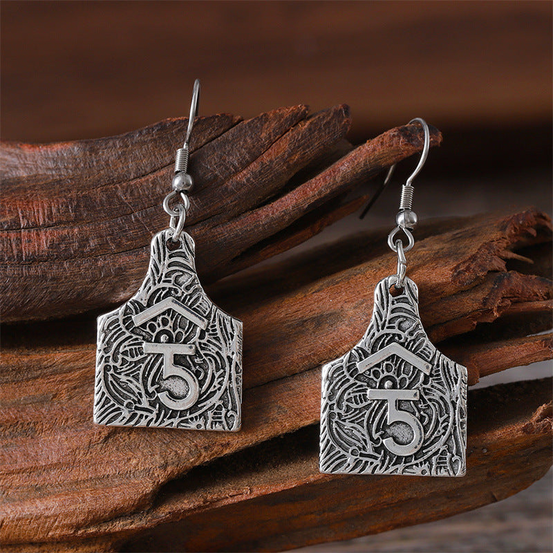 Wholesale Trendy Star Moon Jewelry Set Zinc Alloy Ancient Silver Earrings Necklace Bracelet Party Wear