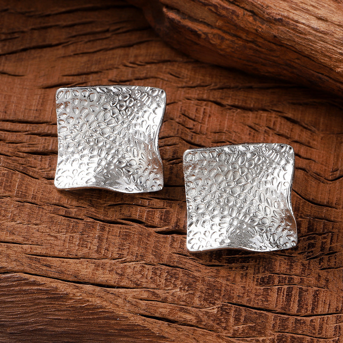 Wholesale High-grade texture irregular earrings