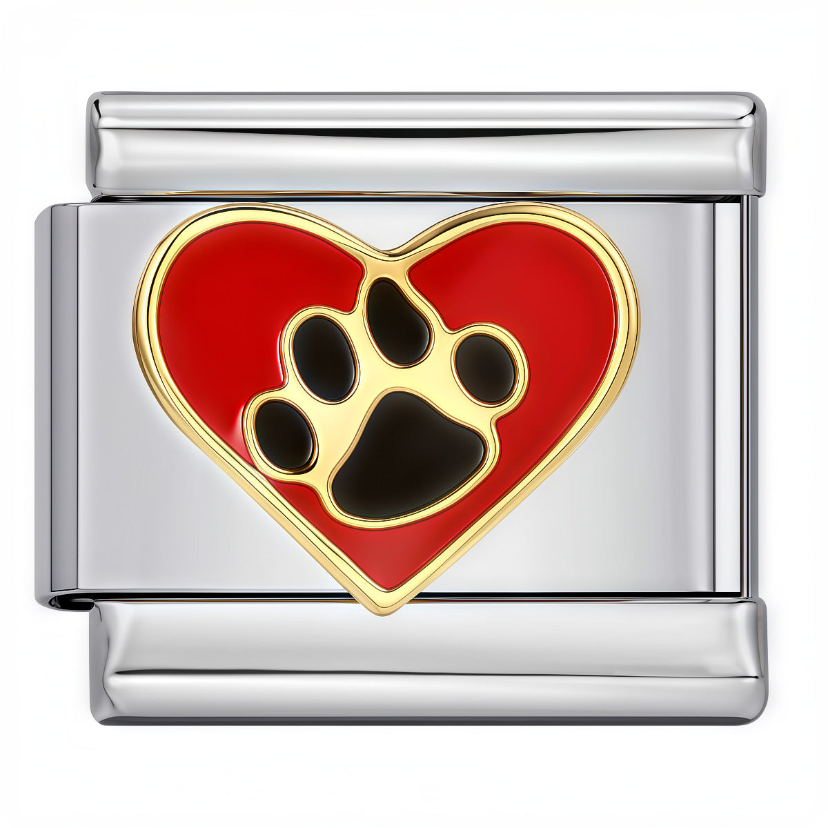 Wholesale Stainless Steel Bear Pattern DIY Elastic Bracelet - Trendy Jewelry Accessory