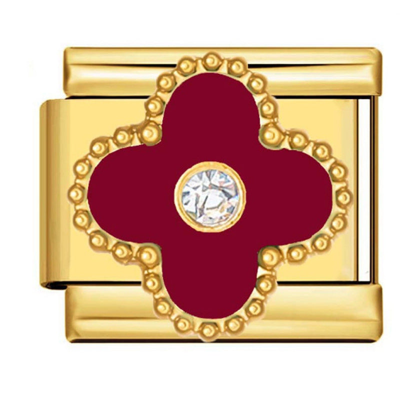Wholesale 9mm Italian Charm Starter Bracelets DIY square Single Section Creative Stainless Steel Composable Bracelet