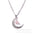 Wholesal women's alloy moon pendant fashion necklace