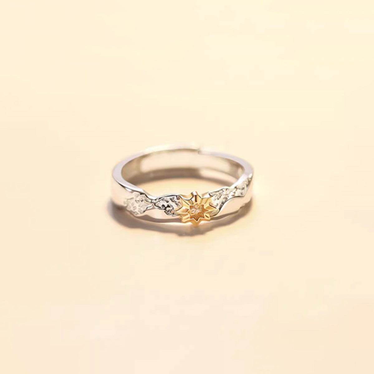 Wholesale Valentine's Day Sun Moon couple ring