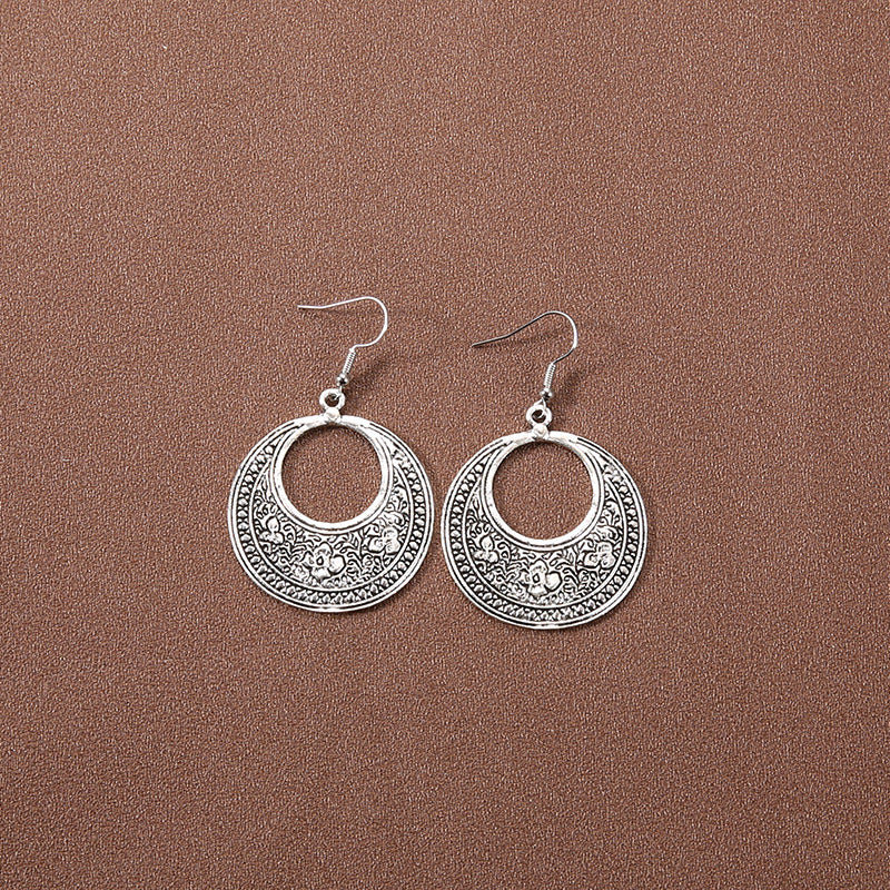 Wholesale Retro Tassel Long Earrings Ethnic Style Earrings ACC-ES-Gumi007