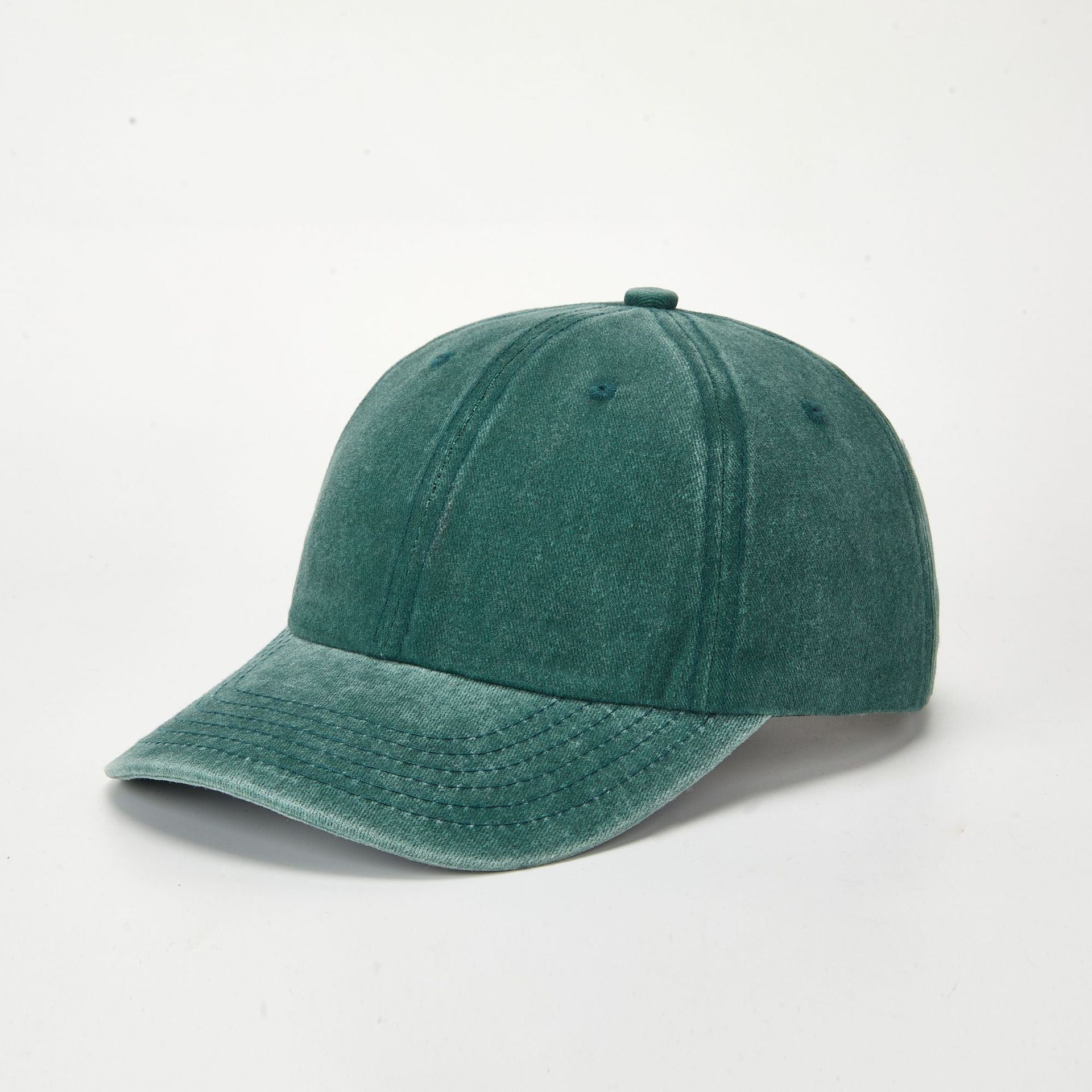 Wholesale Retro Washed Baseball Cap Women S Solid Color Adjustable Distressed Cap Fashion Accessory