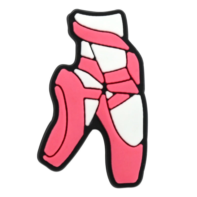 Wholesale Random 100pcs Ballet Series Shoes Accessories Shoes Charms