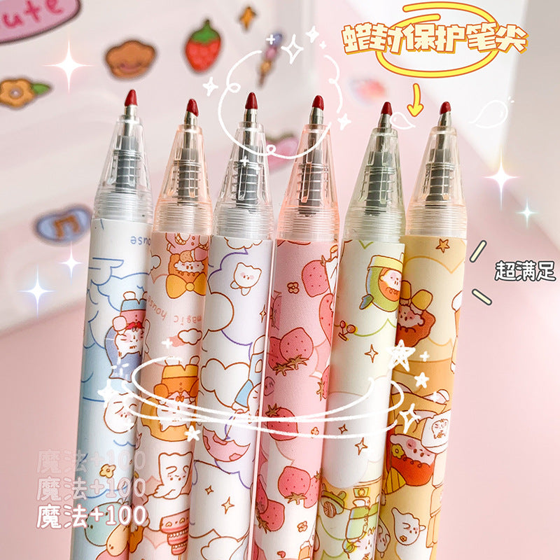Wholesale cute cloud click pen ballpoint pen