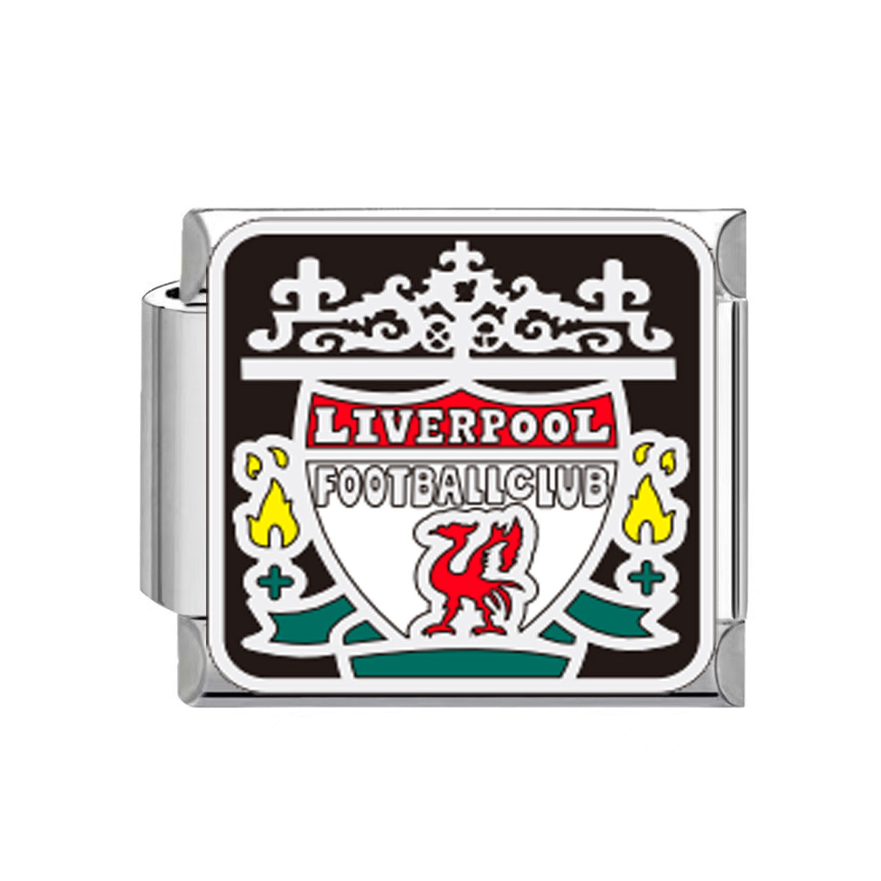 Wholesale Italian Charm Bracelet 9mm DIY Football Series   Creative Stainless Steel Composable Bracelet