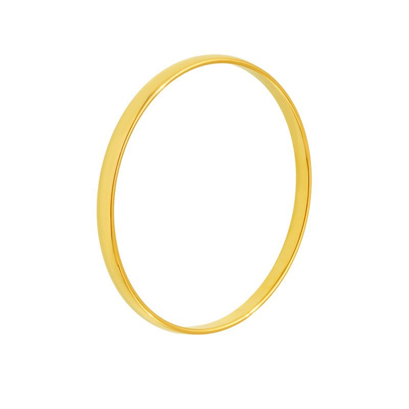 Wholesale  Stainless Steel 5mm Wide Spherical High-Quality Polished Bracelet