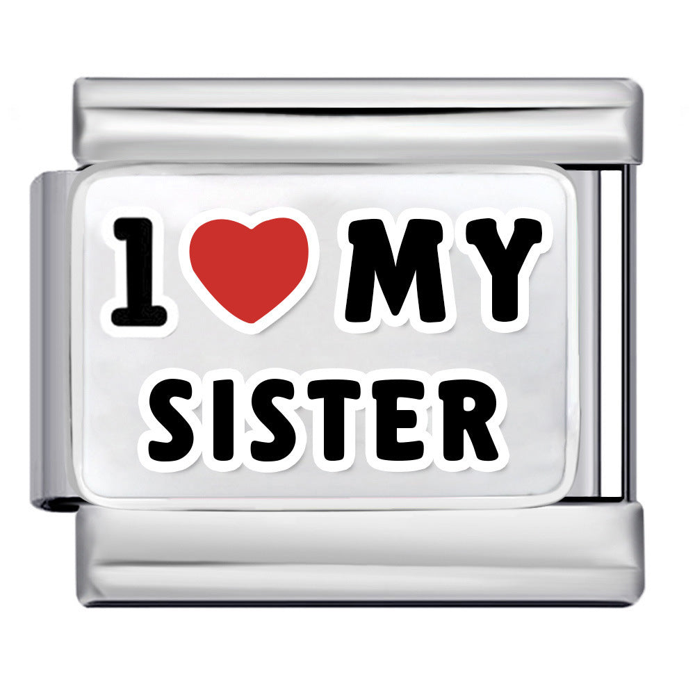 Wholesale 9mm Italian Charm Starter Bracelets DIY Family Series Stainless Steel Composable Bracelet