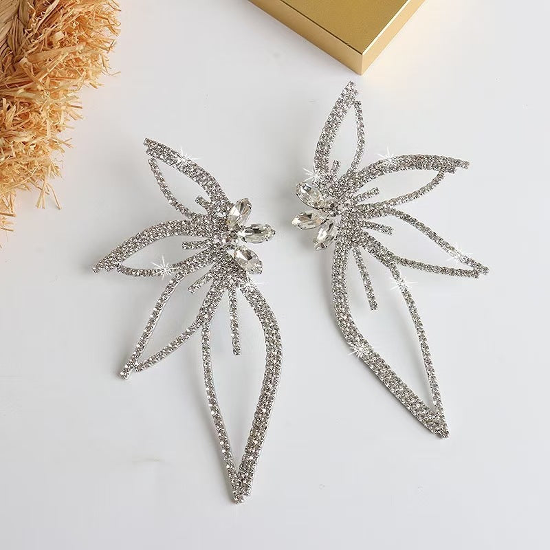 Wholesale  Vintage Style Extra Large Butterfly Earrings