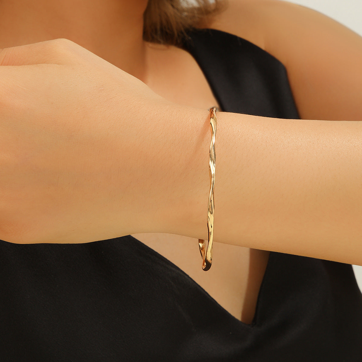 Wholesale Heart-shaped double-layered bracelet