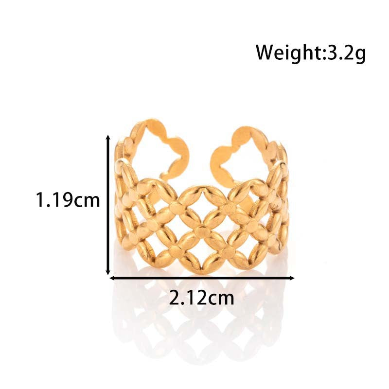 Wholesale Titanium steel bracelet adjustable  line open bracelet