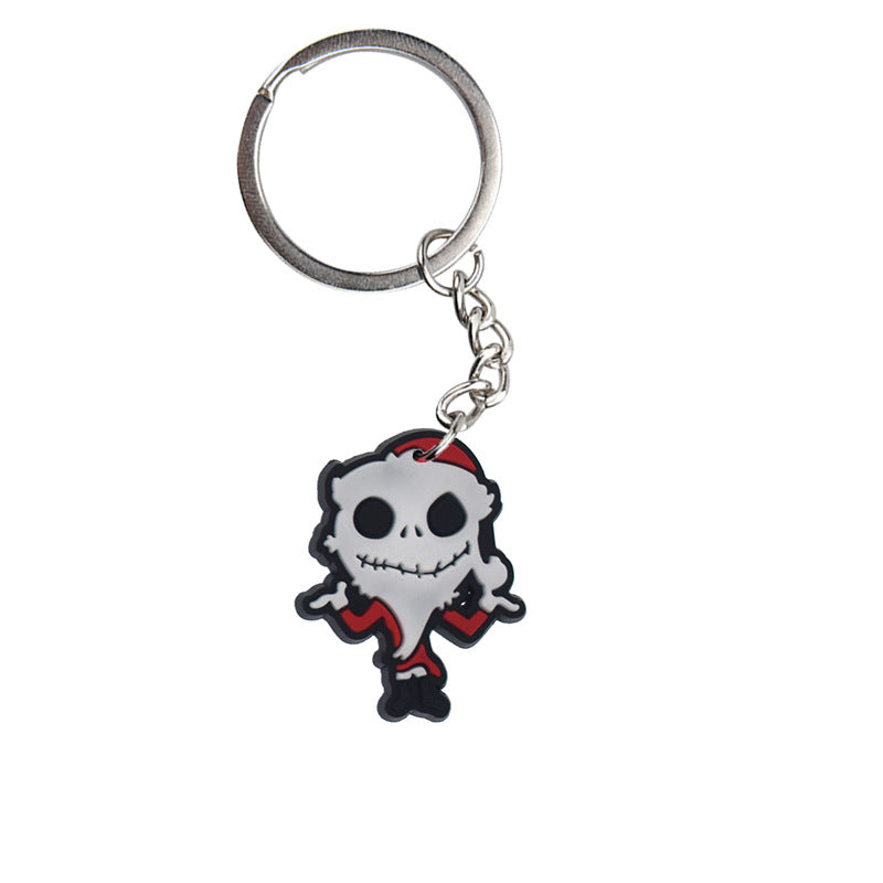 Wholesale Cartoon  PVC Keychain Pendant,  Dark Style Bag Charm for Resale