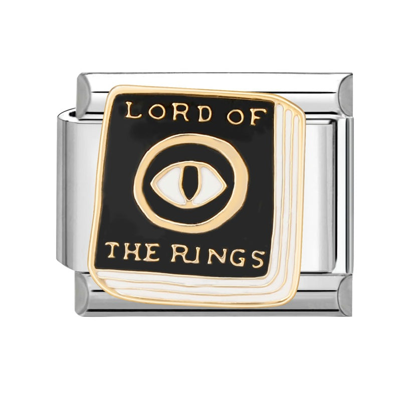 Wholesale  Italian Modular Bracelet 9mm DIY Splicing Removable Stainless Steel Combinable Bracelet