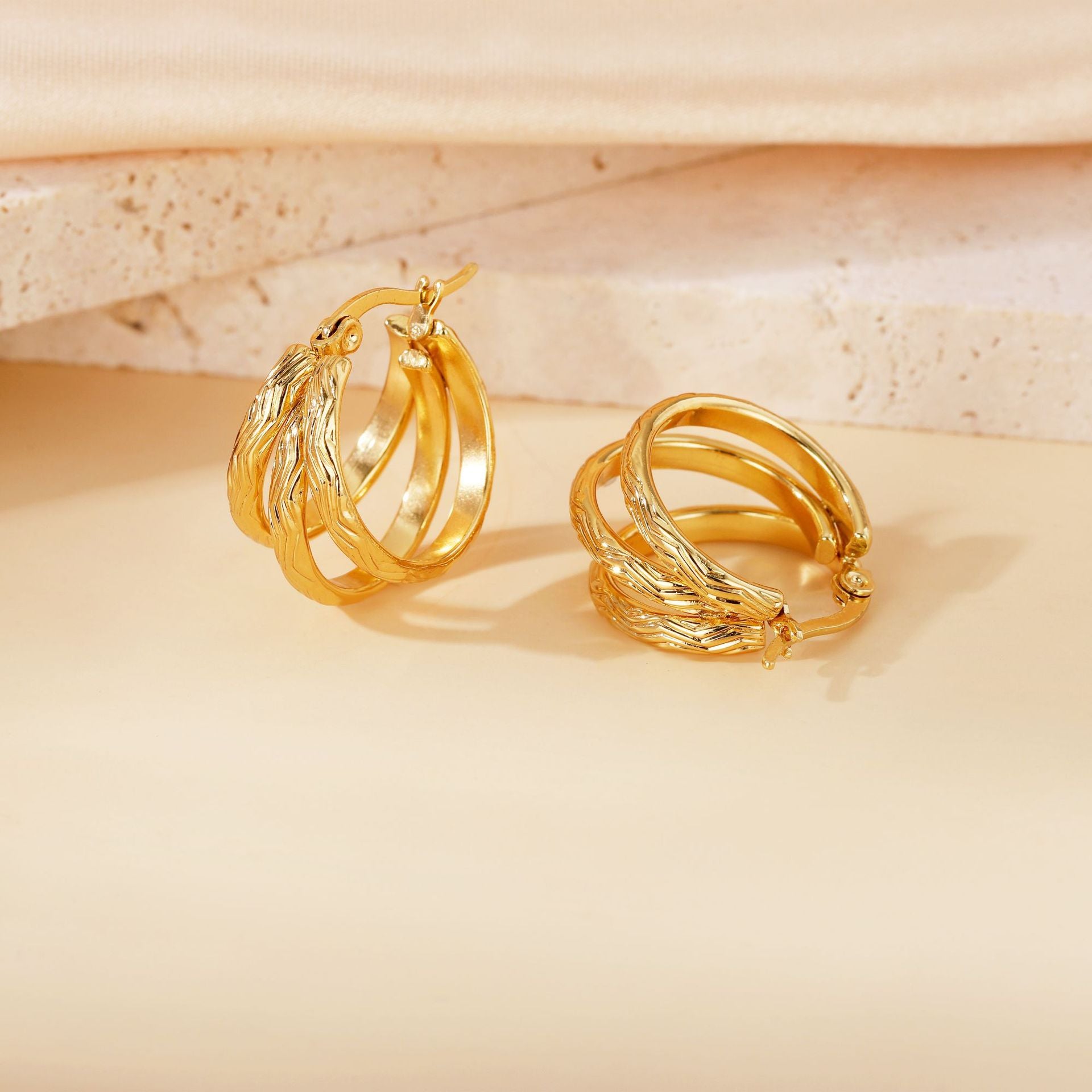 Wholesale titanium steel  non-fading earrings