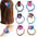 Wholesale cartoon cute hair rope multi-color knotted hair accessories